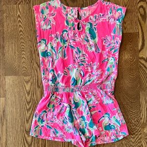 Lilly Pulitzer girls XL romper
